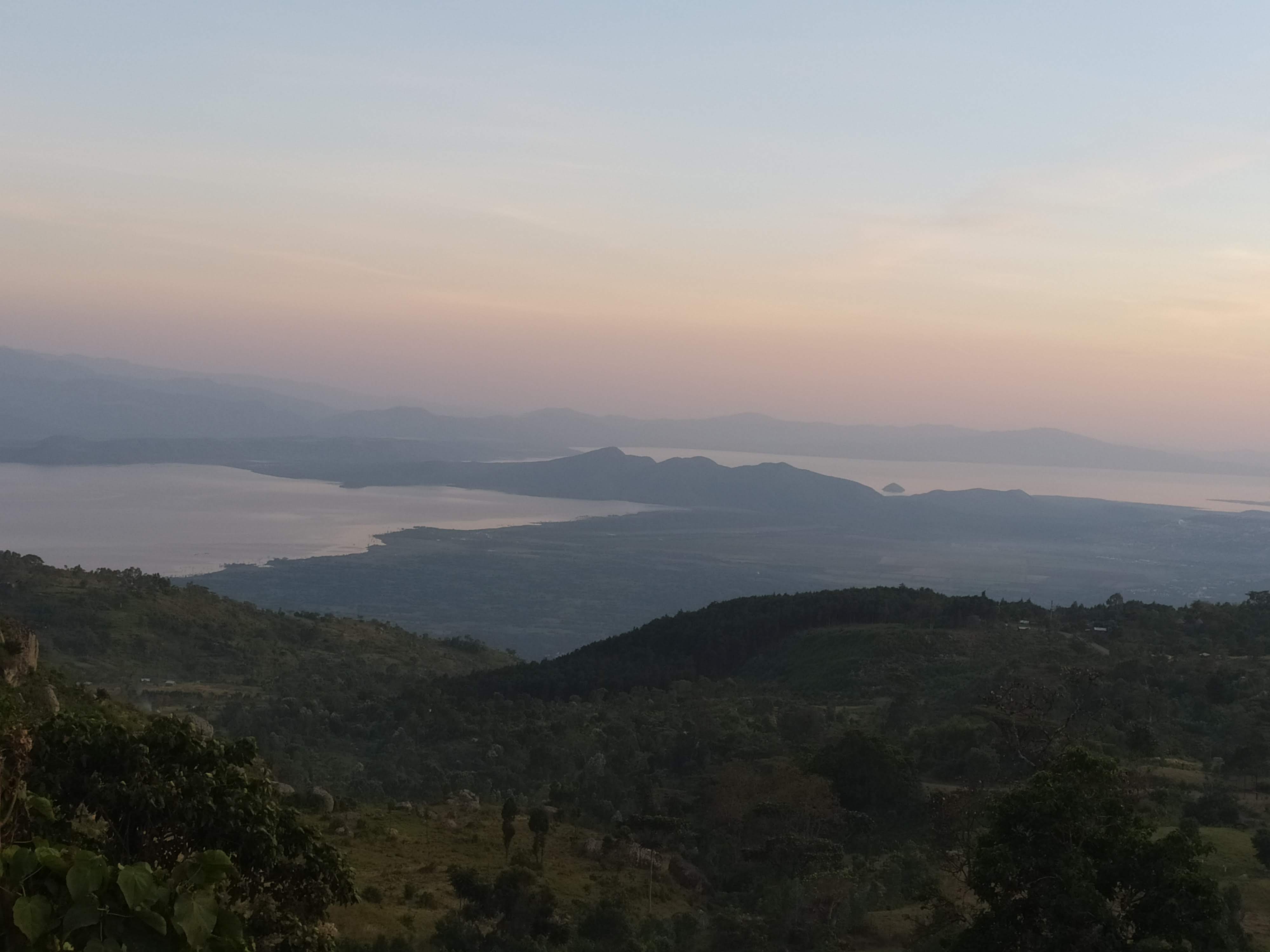 Panorama della Rift Valley in Etiopia